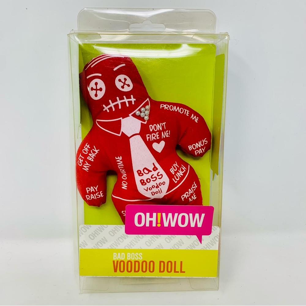 Oh!Wow Bad Boss Voodoo Doll